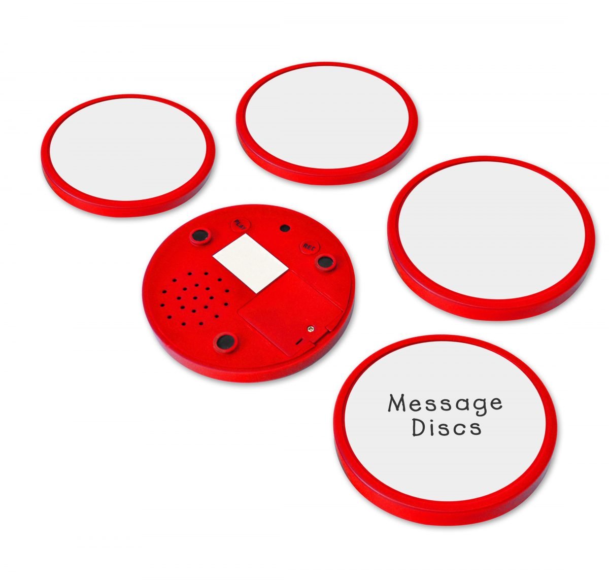 Message Disc 10 Sec. Red Pk5 - Διερευνητική Μάθηση