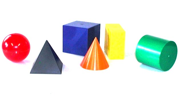Geometrical Solids (6pcs) - Διερευνητική Μάθηση