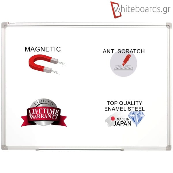 Πίνακας Μαρκαδόρου Πορσελάνης 120x240cm Μαγνητικός WB1224P3
