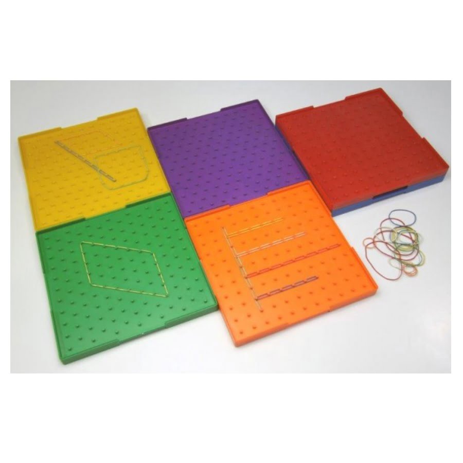 Γεωμετροπίνακες, 6 χρώματα/τεμάχια από Διερευνητική Μάθηση