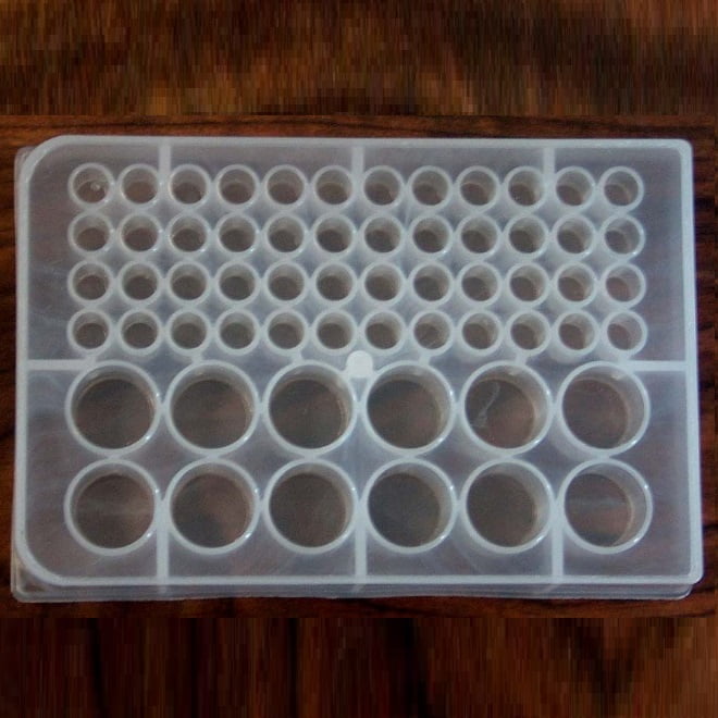 350003a Κυψελωτό Δοχείο Διαμερισμάτων αδιαφανές Πολυπροπυλένιο