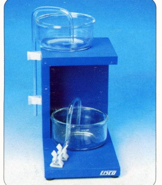Bell Jar with stand base and Vacuum Pump - why.gr