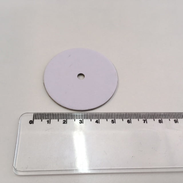 TechCard - Δίσκος 50mm, οπή 5mm, χάρτινος - why.gr
