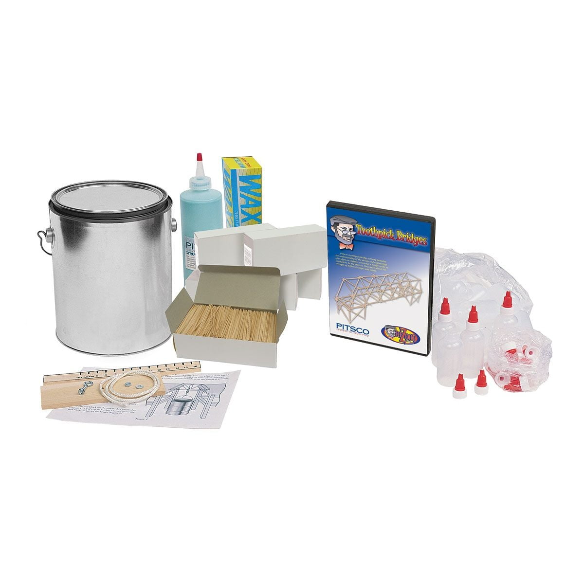 PITSCO Toothpick Bridges – Getting Started Package - why.gr