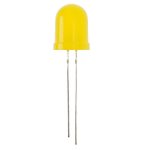 Large LED 10mm yellow - why.gr