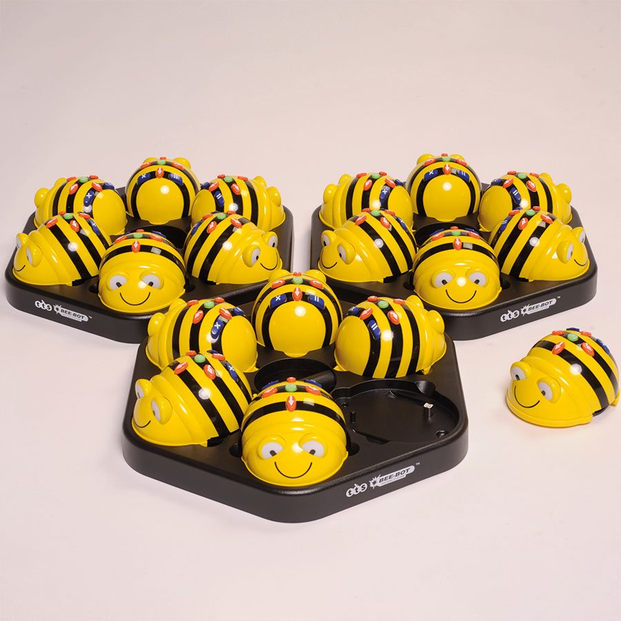 Beebot σετ Τάξης | Περιλαμβάνει 6 BeeBot & 1 Σταθμό Φόρτισης