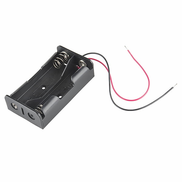 Battery Holder 4xAA with 9V clips | Knowledge Research | why.gr
