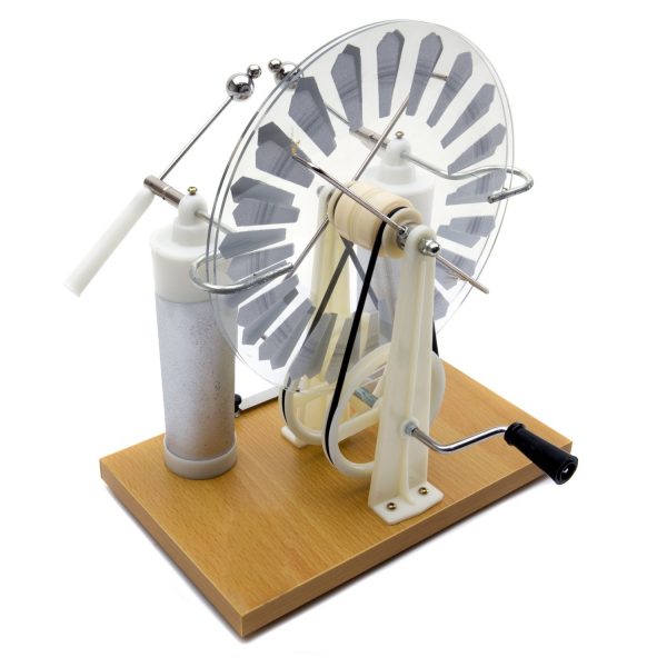 Wimshurst Machine 28cm disc | Knowledge Research | why.gr