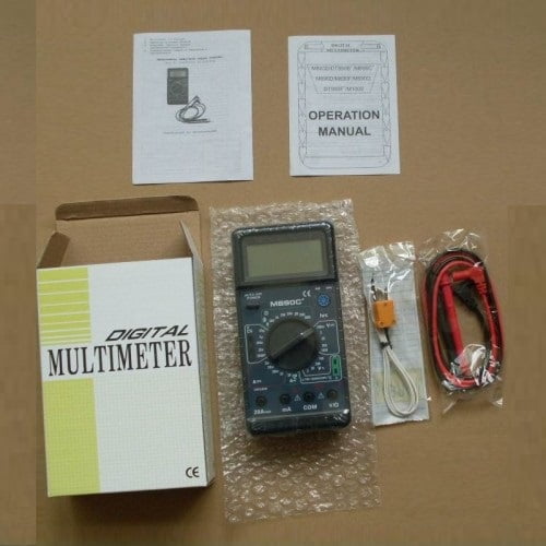Multimeter Digital, with temperature probe - Διερευνητική Μάθηση