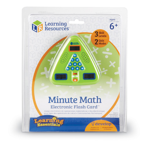 Minute Math Electronic Flash Card by Knowledge Research | why.gr