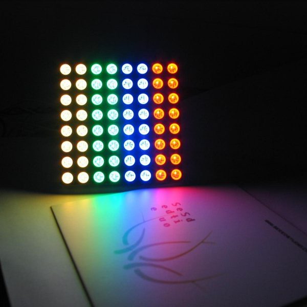 LED Matrix serial RGB - Διερευνητική Μάθηση