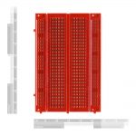 Breadboard – Translucent Self-Adhesive (Clear Red) - why.gr