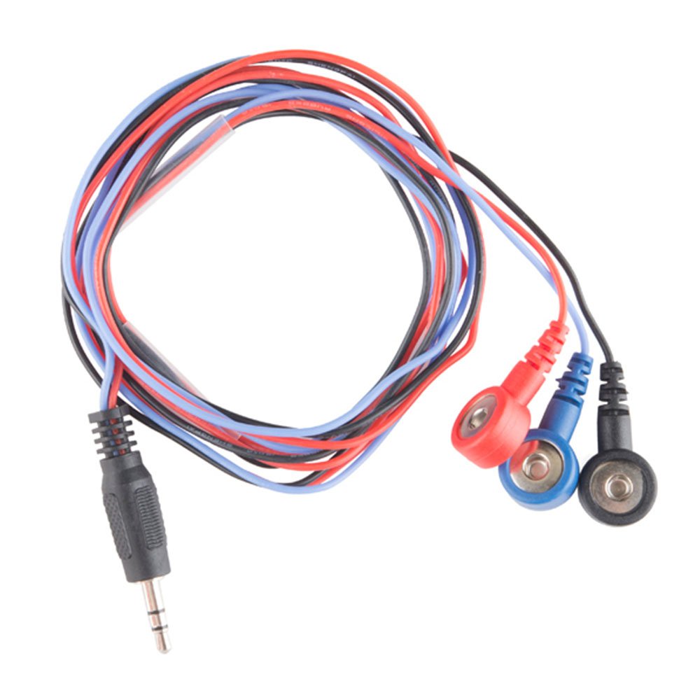 Sensor Cable - Electrode Pads (3 connector) - Διερευνητική Μάθηση