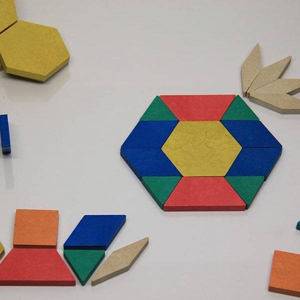 View-Thru Colourful Geometric Shapes by Knowledge Research | why.gr