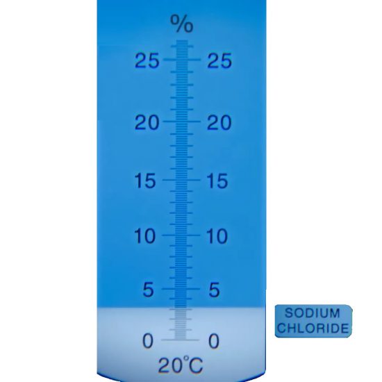 Αλατόμετρο Διαθλασιόμετρο 0-28% Αλατότητα - Reflectometer