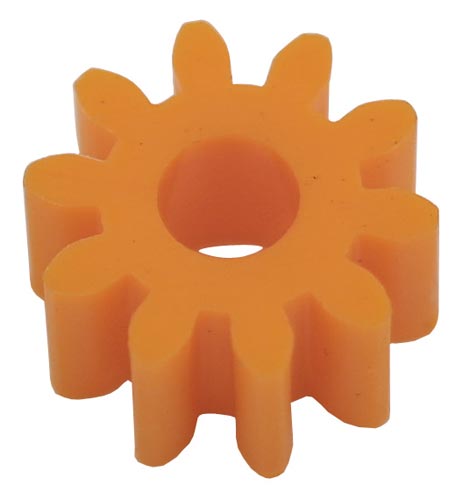 Gear orange (10 mm/10 teeth) - why.gr
