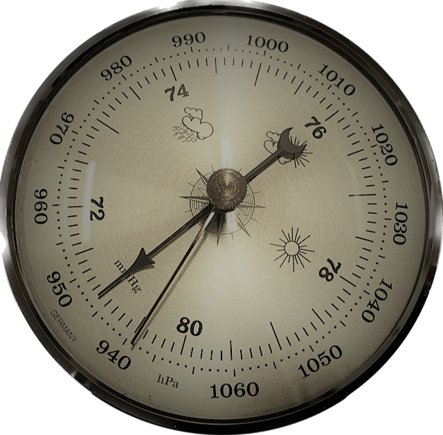 Barometer for Weather Station | Diameter: 95mm | why.gr