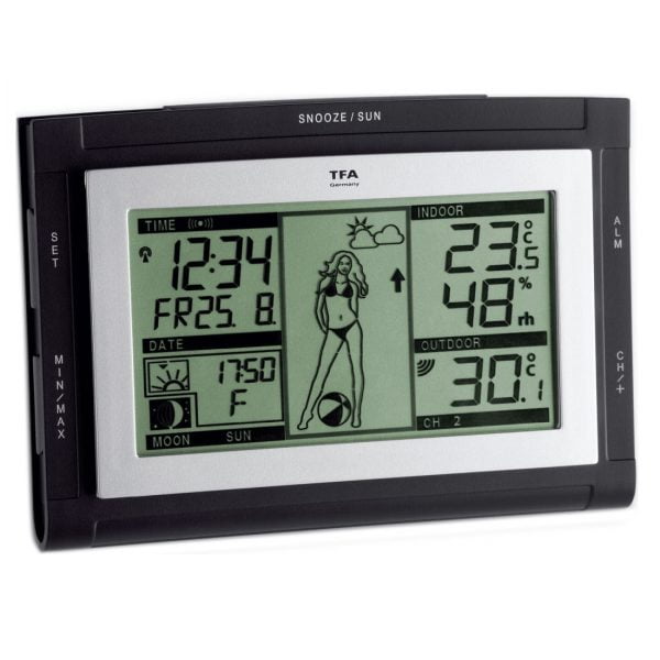 Digital Hydro-Thermometer - indoor outdoor min-max