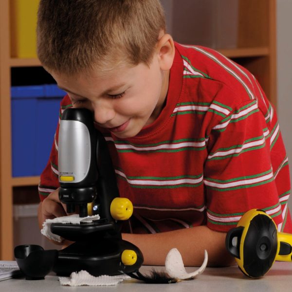 Microscope 400x, with coaxial knobs, LED - Διερευνητική Μάθηση