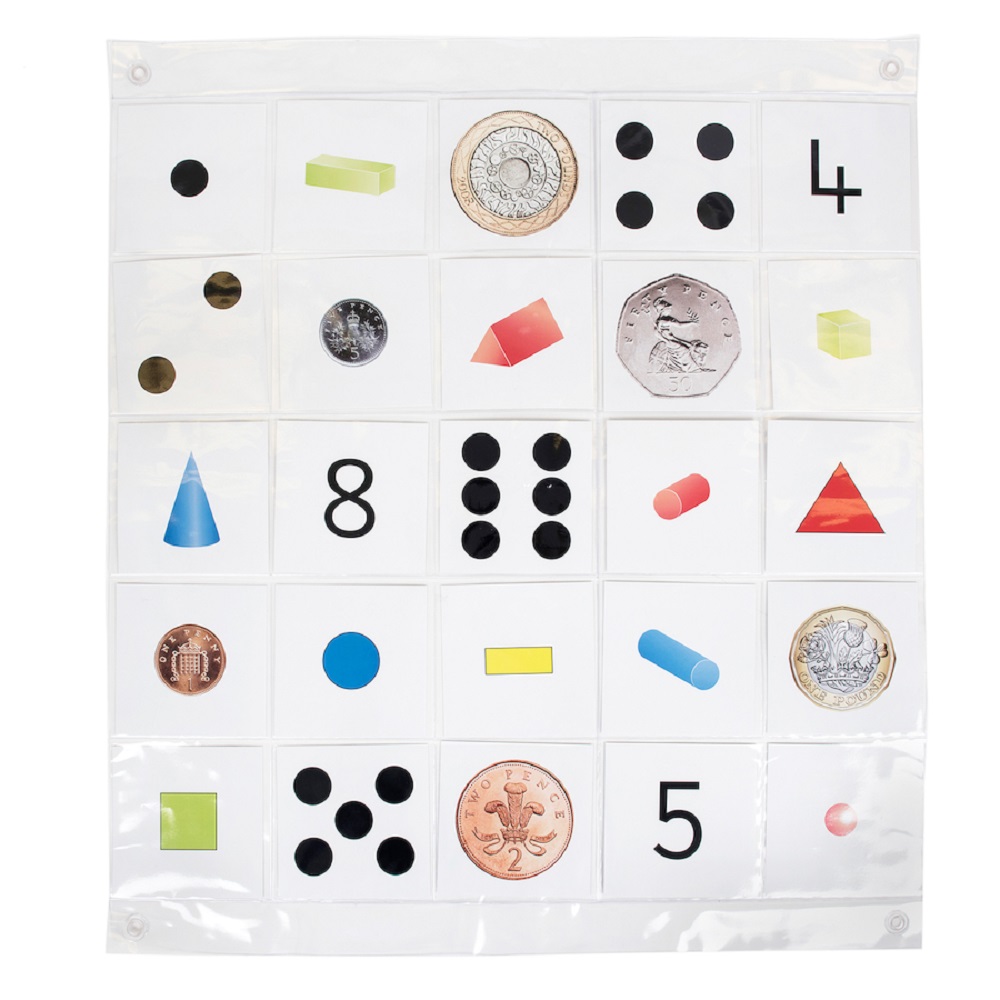 IT10125-Mat-New BeeBot - Διάφανο πλέγμα με θήκες | BeeBot Transparent Pocket