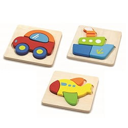 Wooden Transport Block Puzzles - Διερευνητική Μάθηση