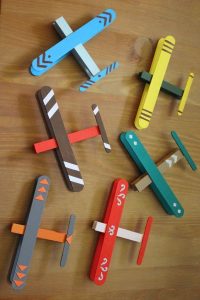 Colored craft sticks 15 cm - 80 pc