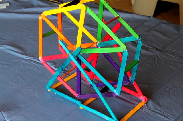 Colored craft sticks 15 cm - 80 pc - Διερευνητική Μάθηση