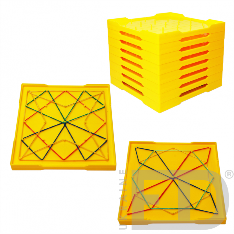 Double-Sided Geoboard by Knowledge Research | why.gr