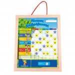 Μαγνητικός Πίνακας Επιβράβευσης 2 σε 1, Ξύλινος - Image 2