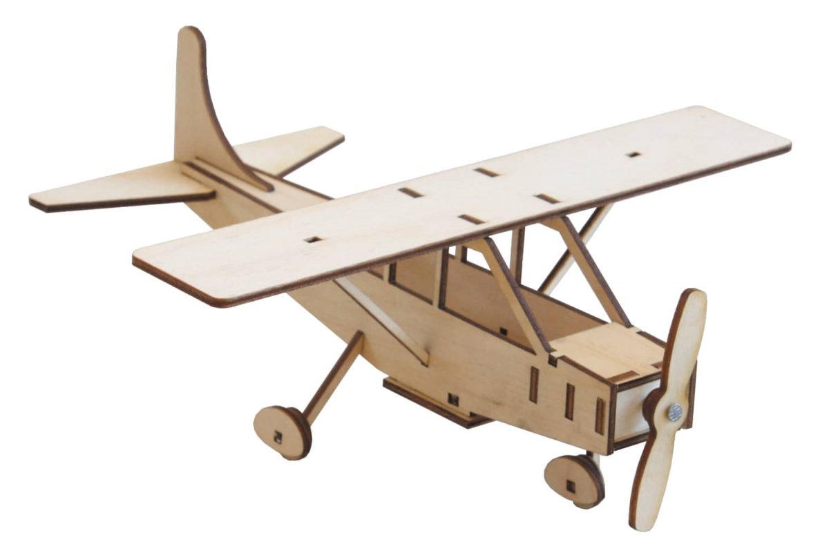Easy-Line Wooden Plane - Cessna - why.gr
