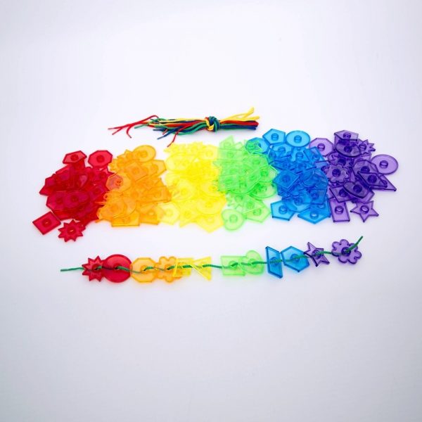 Rainbow Glitter Shapes – Pk21 - why.gr