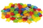 Translucent Stackable Buttons Pk144 - Image 2