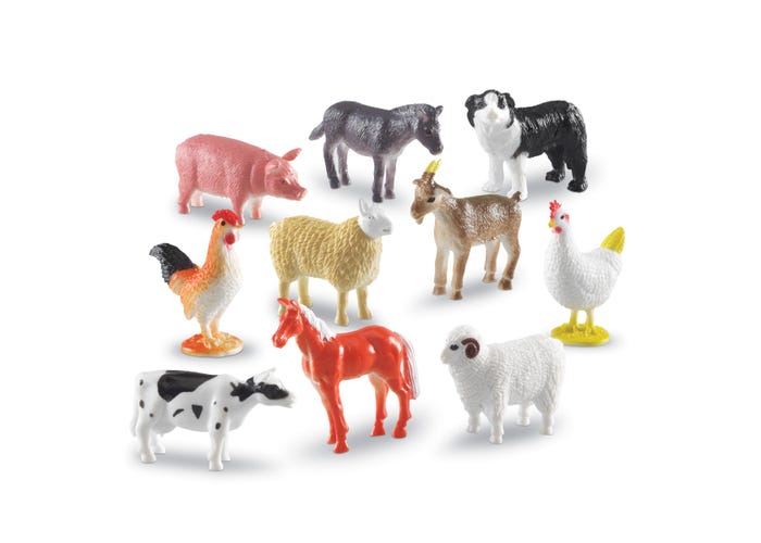 Farm Animal Counters (Set of 60) από Διερευνητική Μάθηση