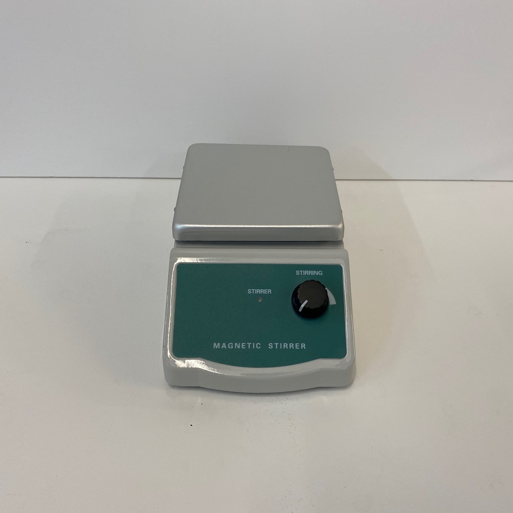 Magnetic stirrer with thermometer stand and teflon stirrer | why.gr