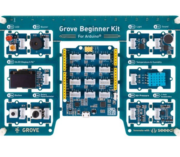 rove - Beginner Kit for Arduino - All-in-one Arduino Compatible Board with 10 Sensors and 12 Projects