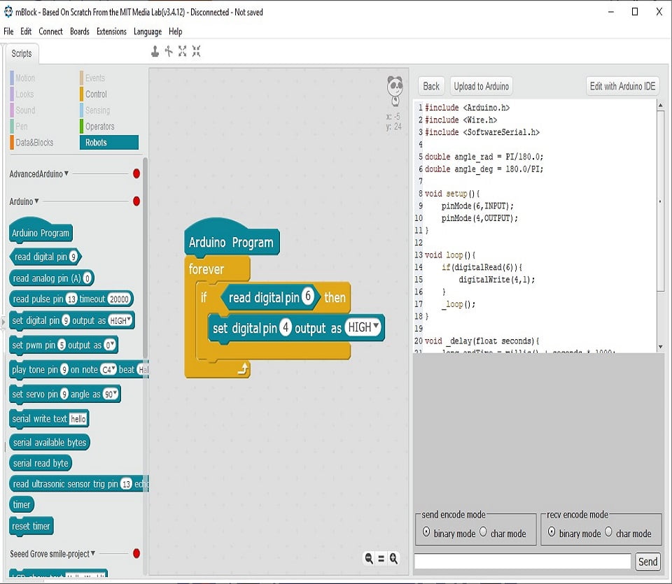 721162_mBlcokCode Grove - Πακέτο Arduino All in one Arduino - Διερευνητική Μάθηση