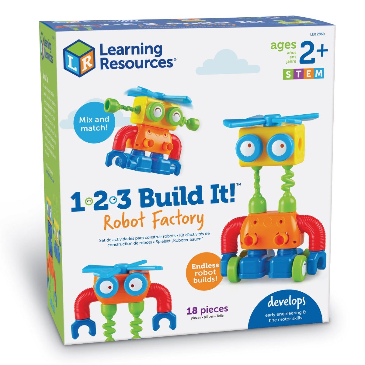 1-2-3 Build It! Robot Factory από Διερευνητική Μάθηση
