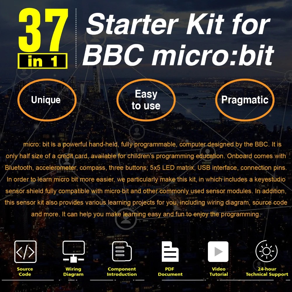 Keystudio 37 in 1 Sensor kit for micro:bit από την Διερευνητική Μάθηση