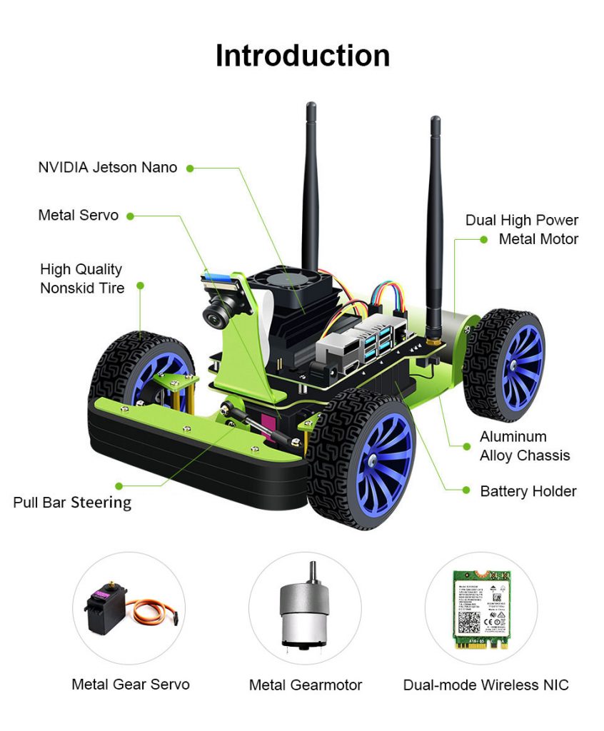 JetRacer AI kit powered by Jetson Nano από τη Διερευνητική