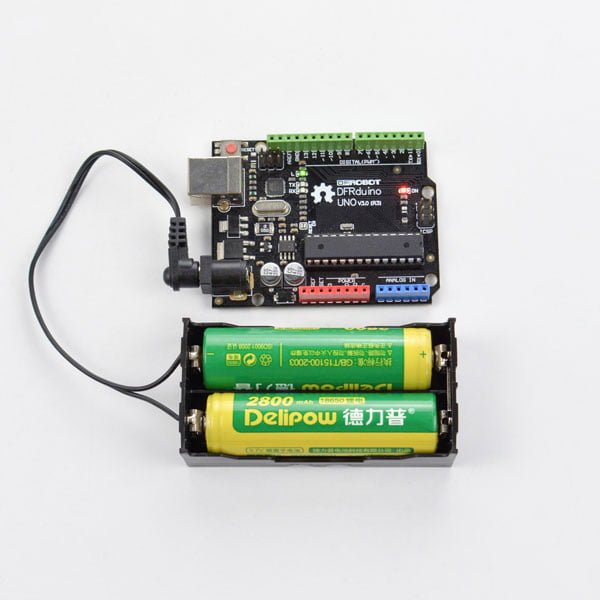 523548_2 Battery Holder 2x 18650 with DC 2.1 power jack | why.gr