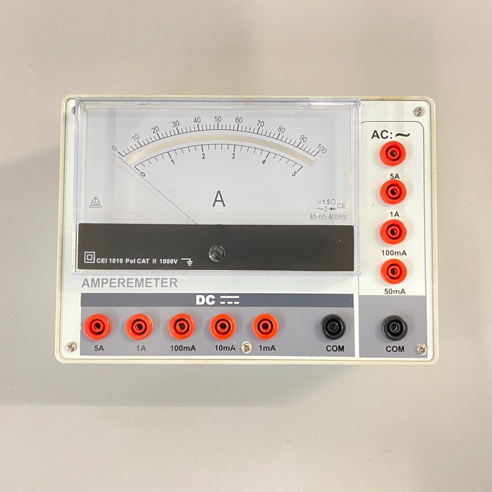 Analog Amperemeter - Mutli-Range AC/DC - why.gr