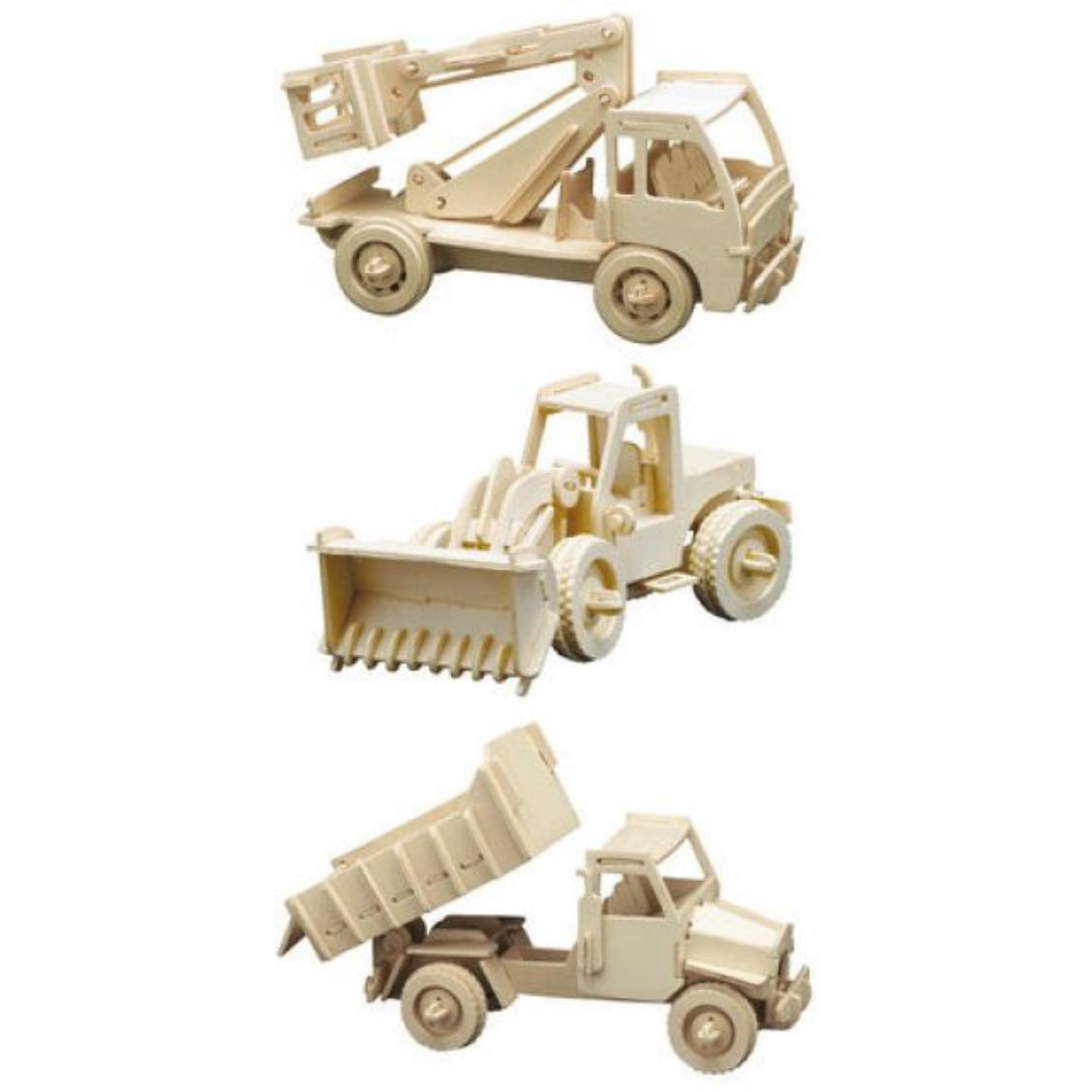 3D Building Site Vehicles - why.gr