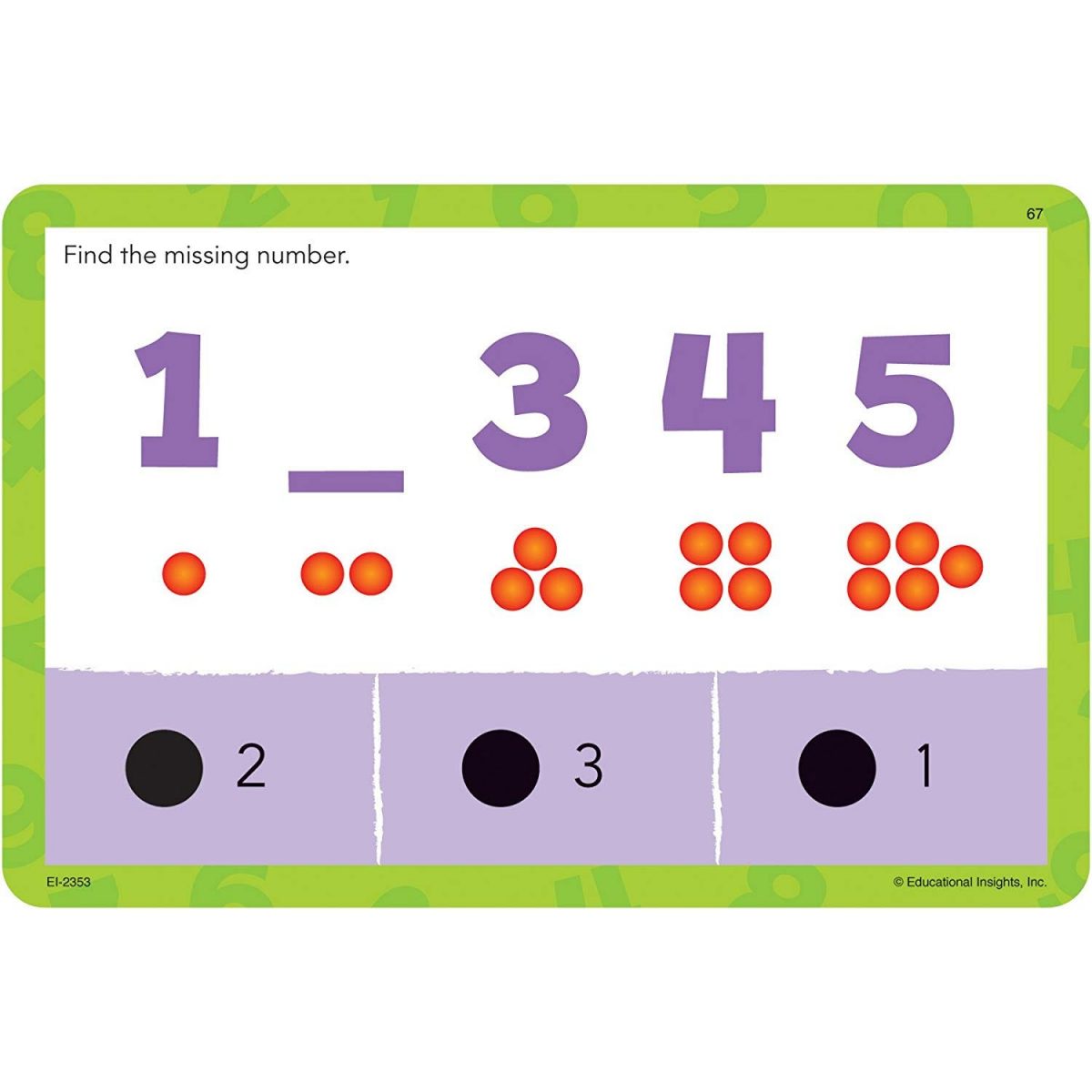 Hot Dots Κάρτες – Μαθαίνω να μετράω - Διερευνητική Μάθηση