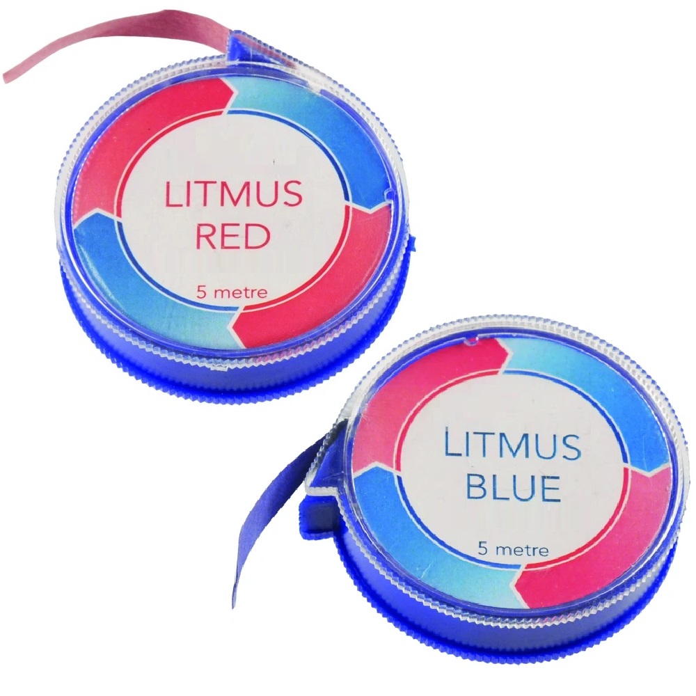 Litmus Test Paper Roll 5m - Blue/Red Roll 5m - why.gr