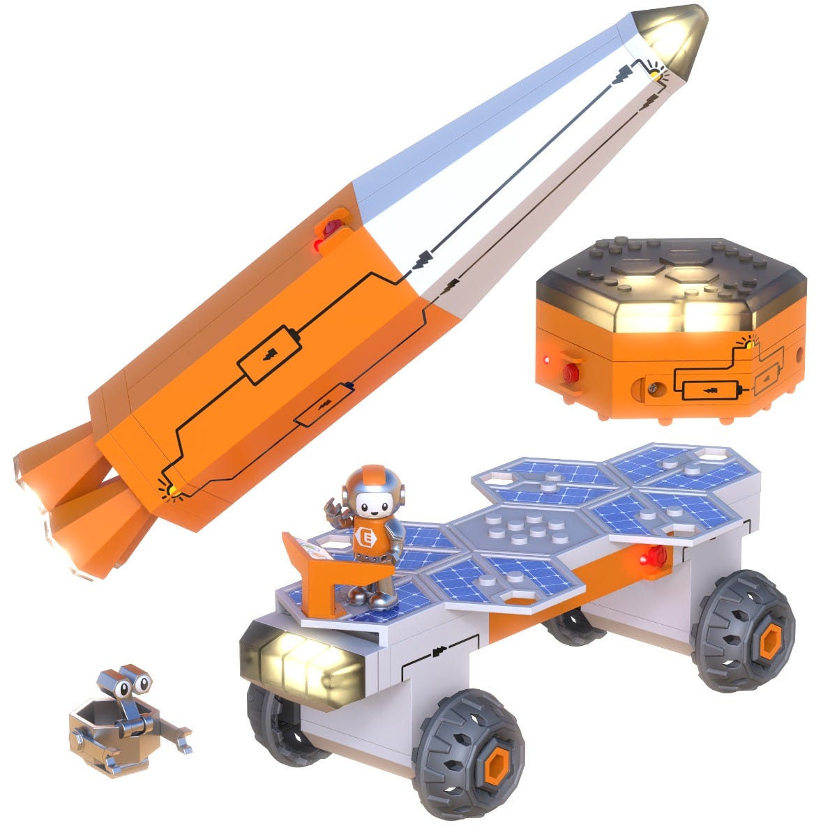 Circuit Explorer® Rocket: Mission – Lights - why.gr