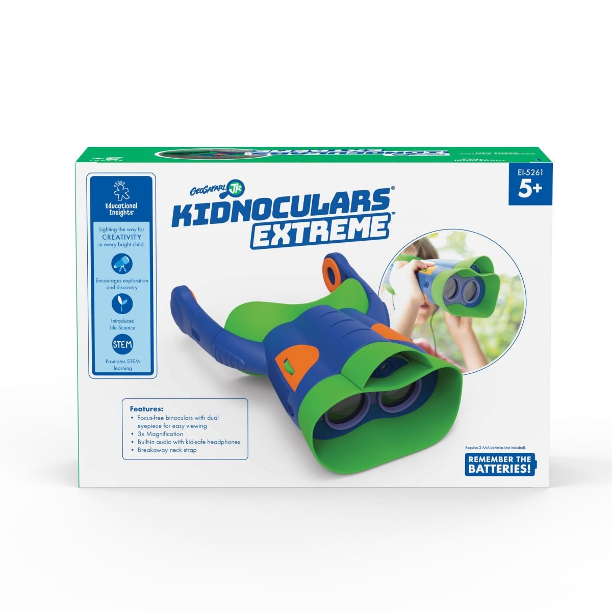 GeoSafari® Jr. Kidnoculars® Κυάλια με ακουστικά - Image 7