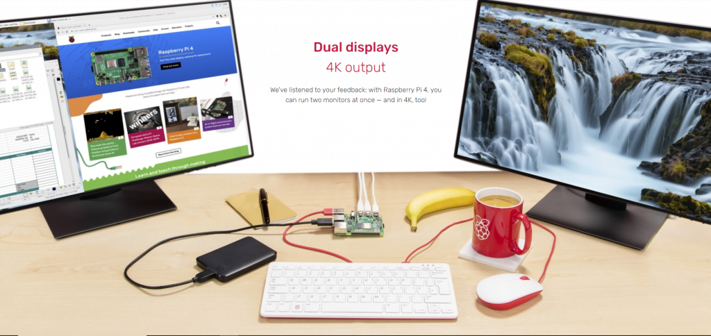 Raspberry pi 4-1 Raspberry Pi 4 Model B 2GB by Knowledge Research | why.gr