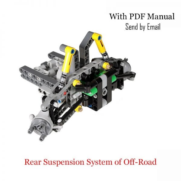 Rear suspension system of off-road