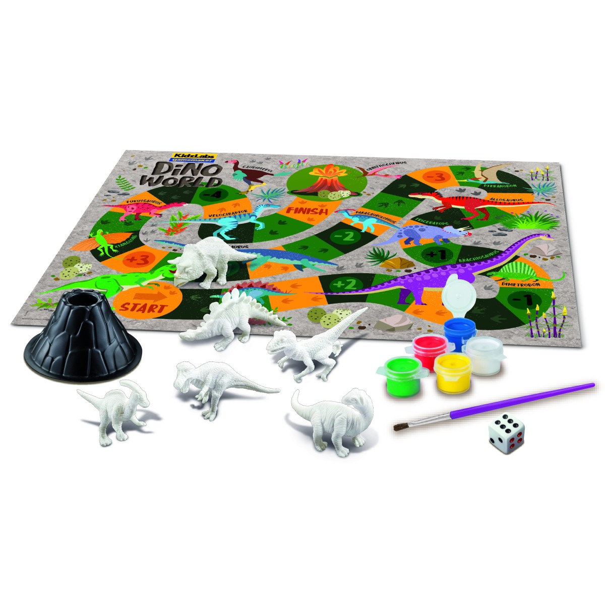 World of Dinosaurs Board Game - why.gr