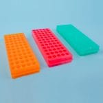 Rack 60 θέσεων φυγοκεντρικών σωλήνων 0.5/1.5 mL